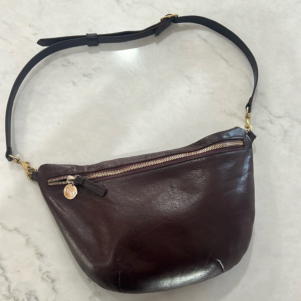 Clare V Grand Fanny plum